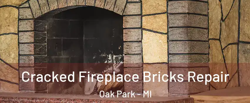  Cracked Fireplace Bricks Repair Oak Park - MI