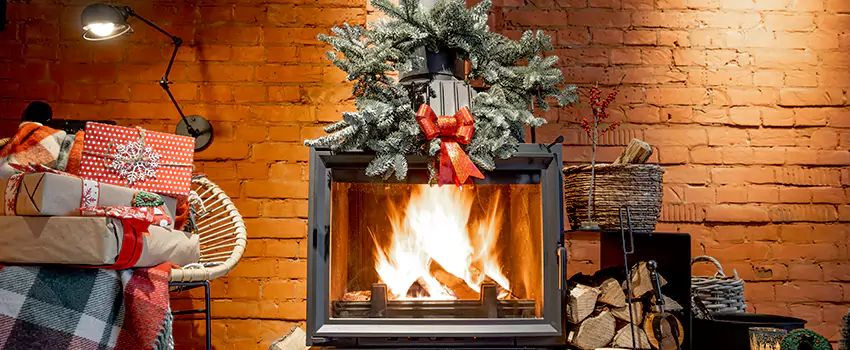Travis Industries Linear Gas Fireplace Installation in Oak Park, Michigan