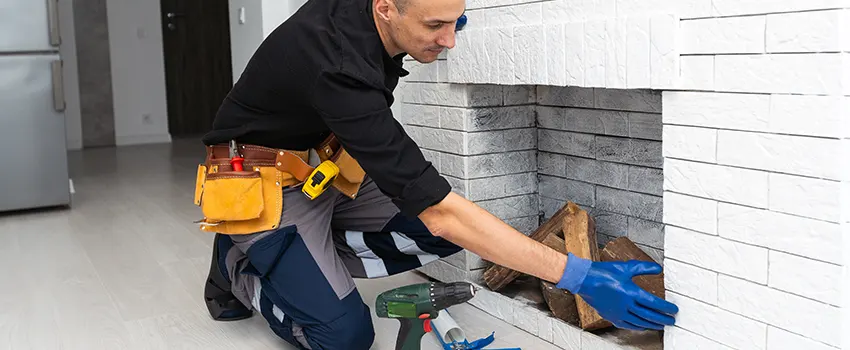 Fireplace Damaged Damper Frame Repair Services in Oak Park, Michigan