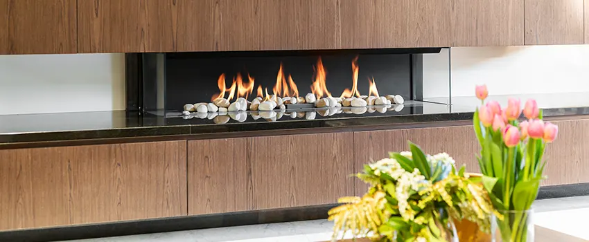 Double-height Fireplace Design Refurbishment in Oak Park, Michigan