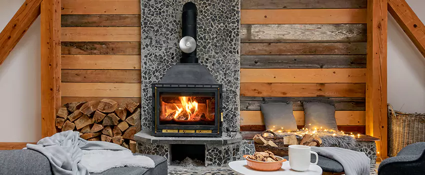 Thelin Hearth Products Direct Vent Gas Stove Fireplace Inspection in Oak Park, Michigan